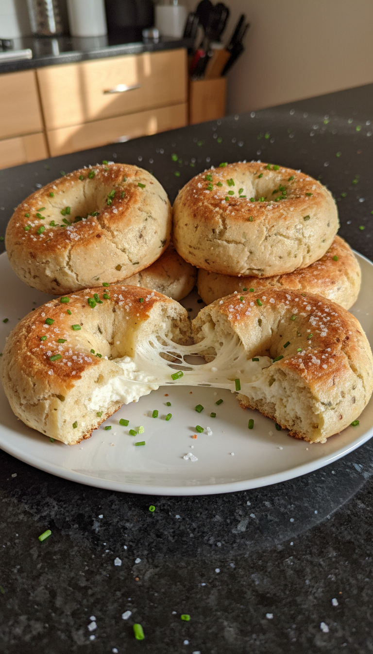 Cottage Cheese Bagel Treats