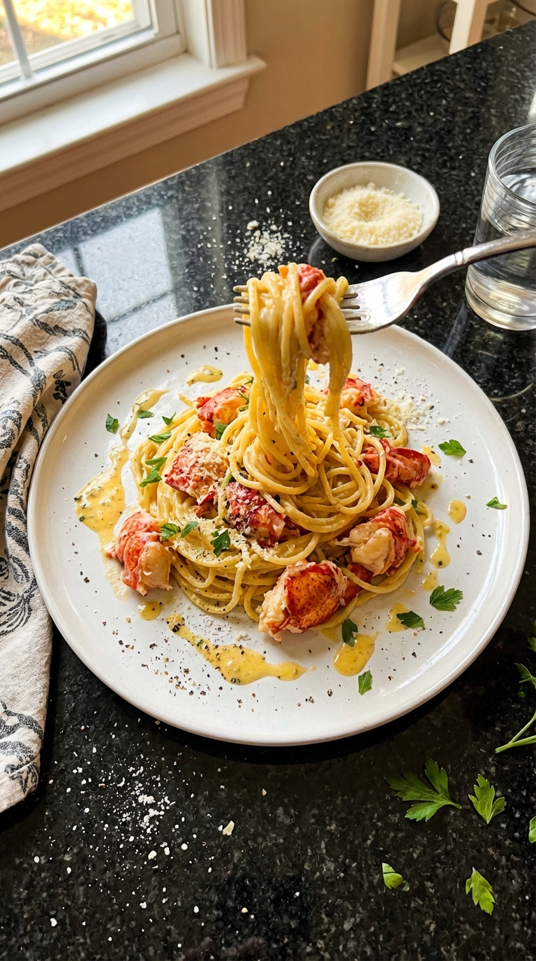 Lobster Carbonara Twist