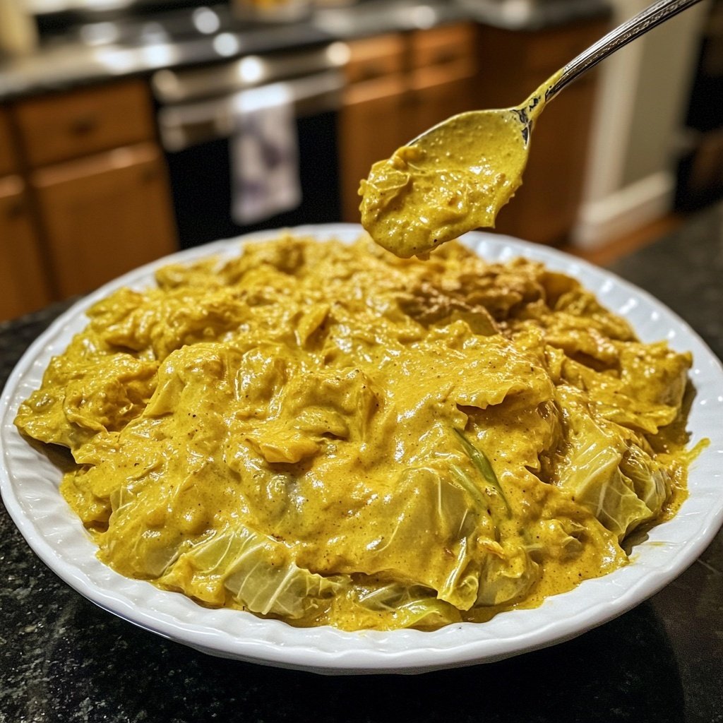 Creamy Cabbage Curry