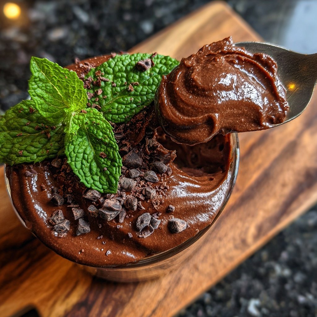 Velvety Chocolate Avocado Mousse