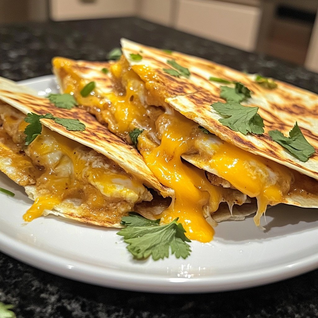 Fried Egg Quesadilla