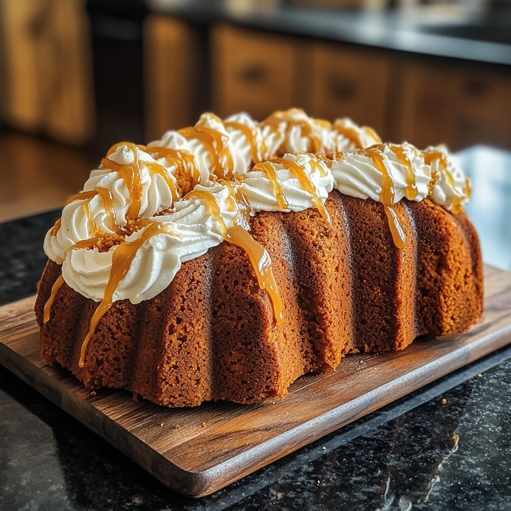 Capricorn Spiced Carrot Bundt Cake
