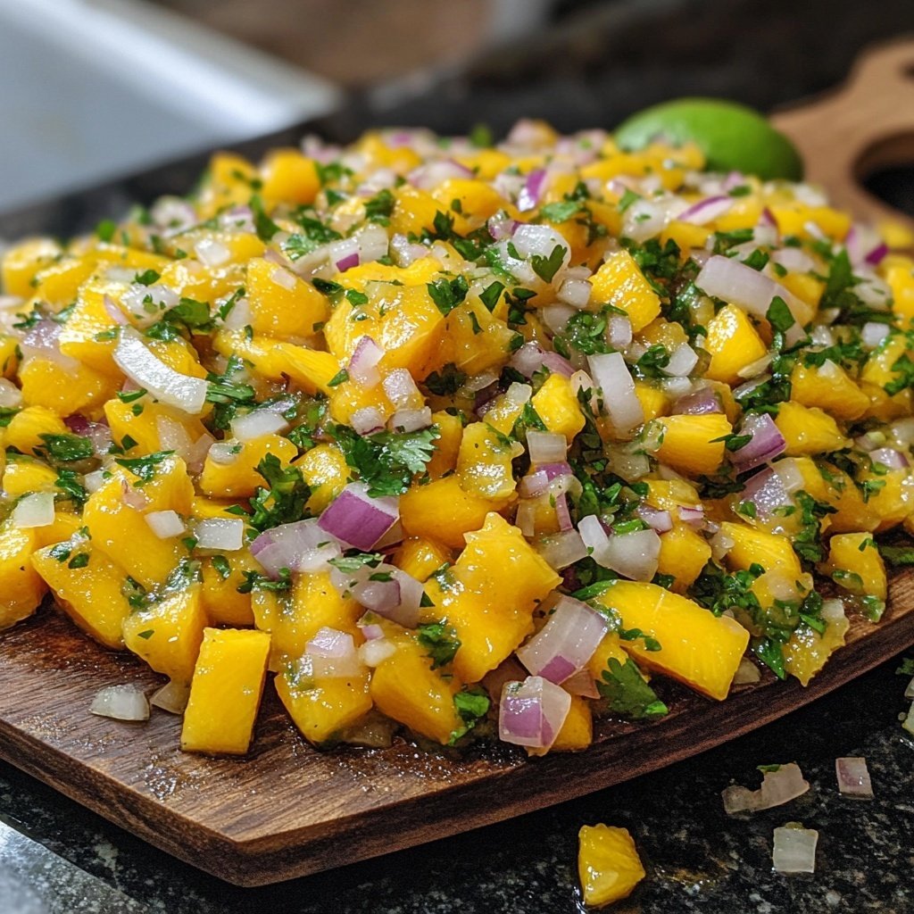 Easy Mango Salsa