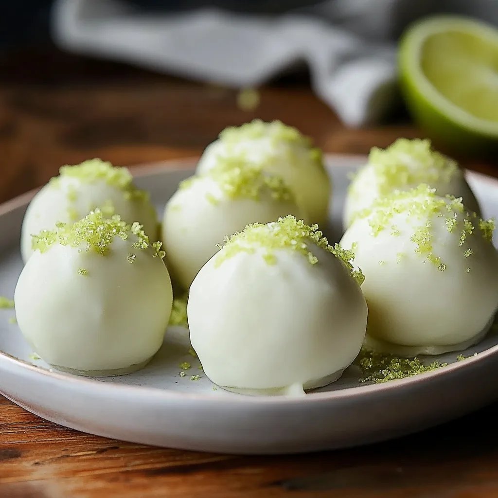 Key Lime Pie Truffles
