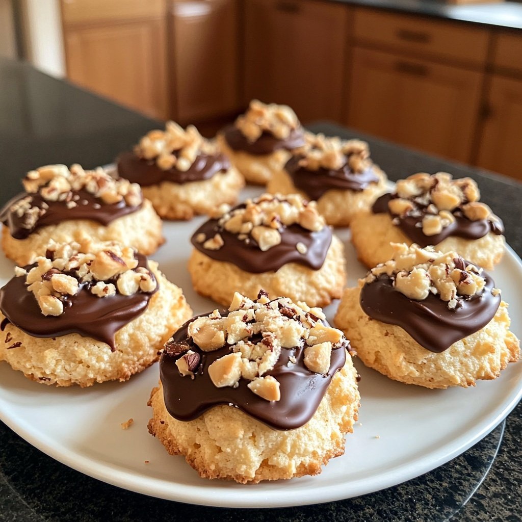 Nutty Hazelnut Macaroon Cookies
