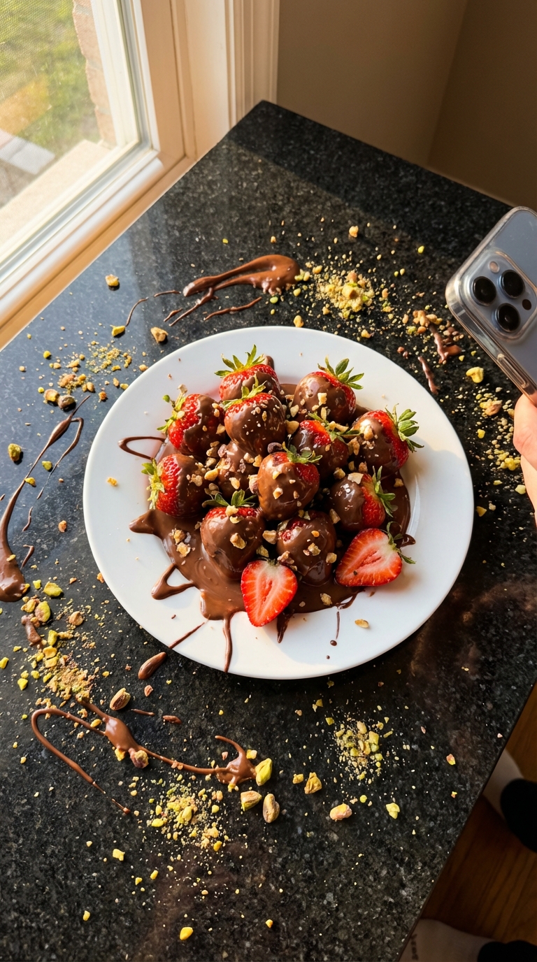 Dubai Chocolate Strawberry Explosion