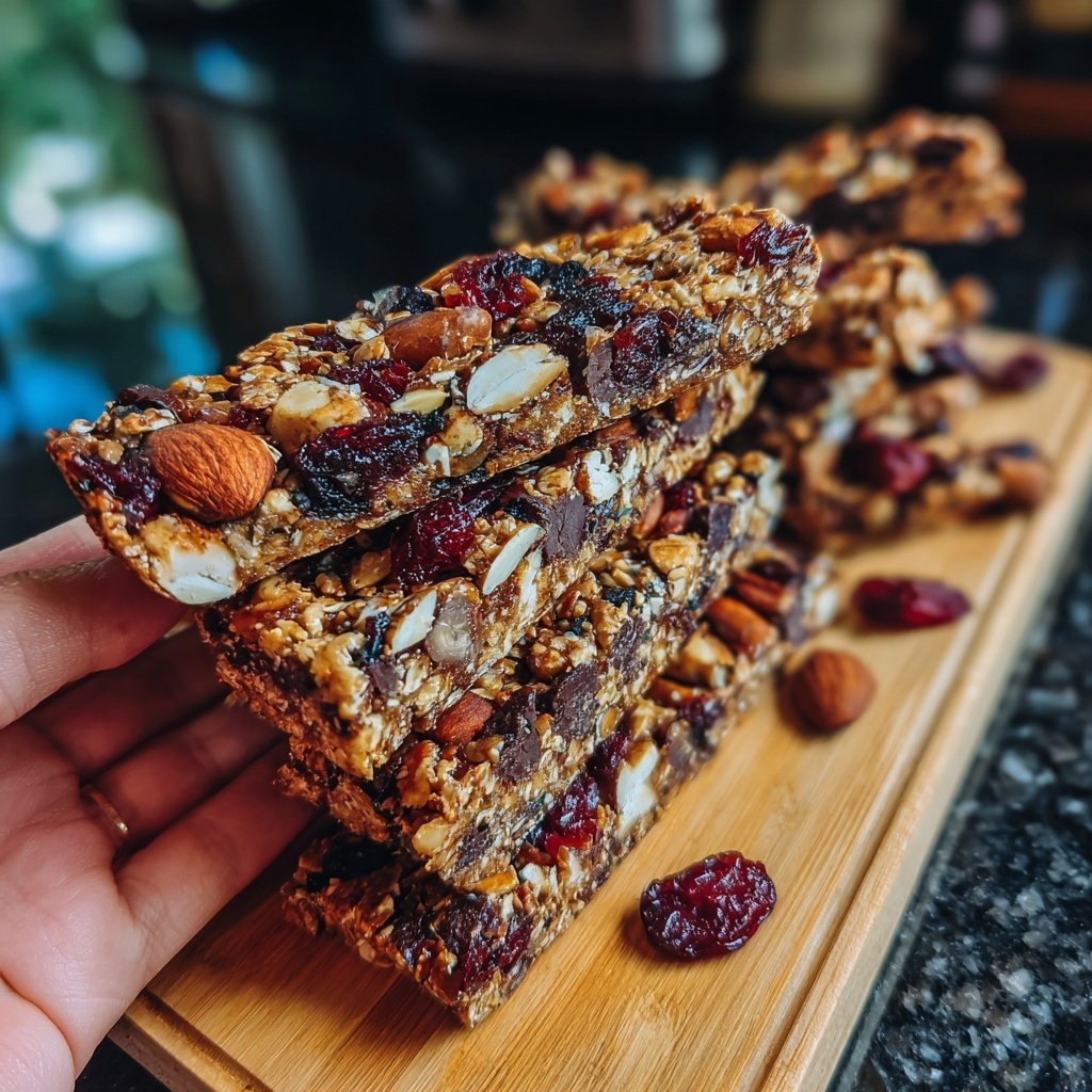 Fruit and Nut Protein Bars