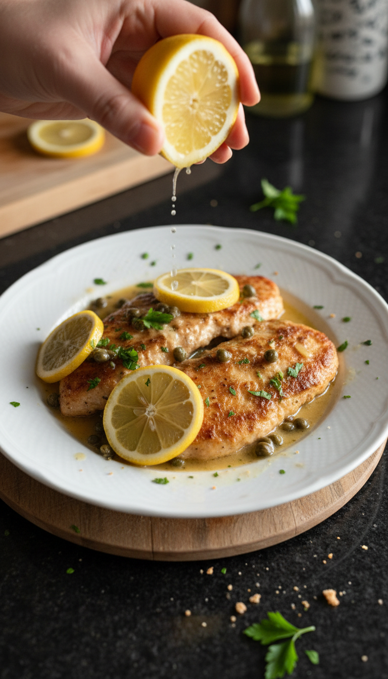 Limoncello Chicken Piccata
