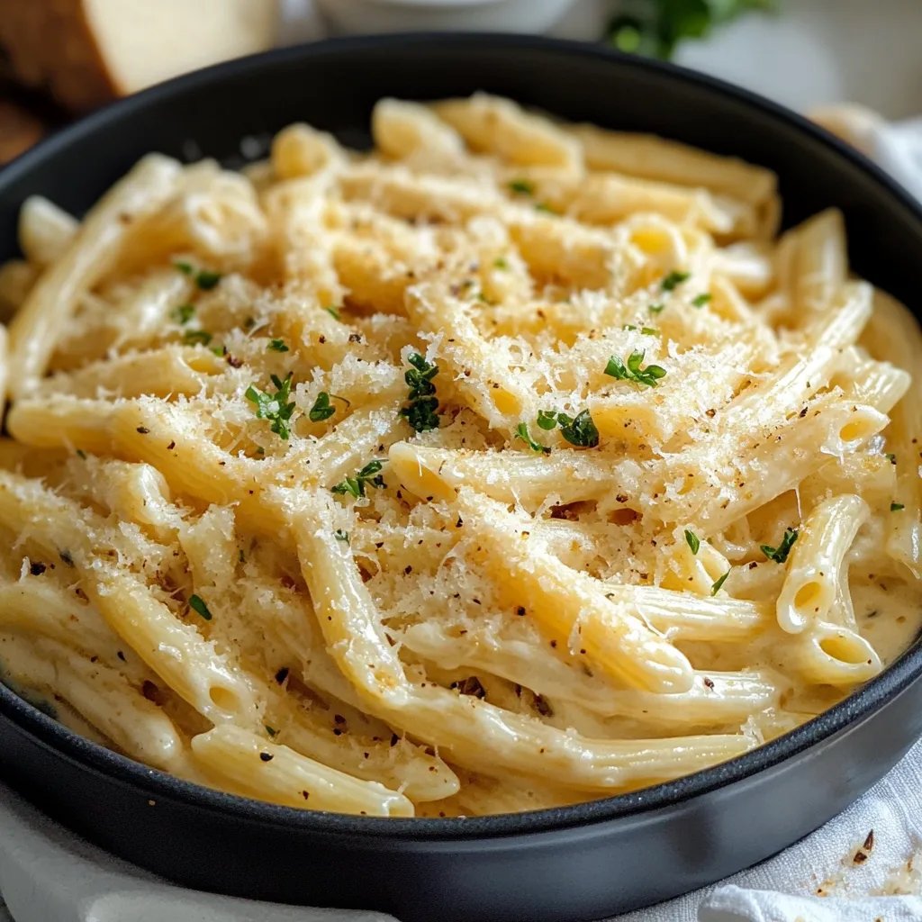 Creamy Garlic Pasta: An Incredible Ultimate Recipe for 5 Amazing Servings