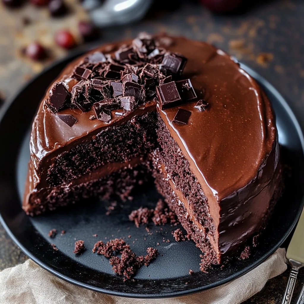 Irresistible Easy Chocolate Cake Recipe
