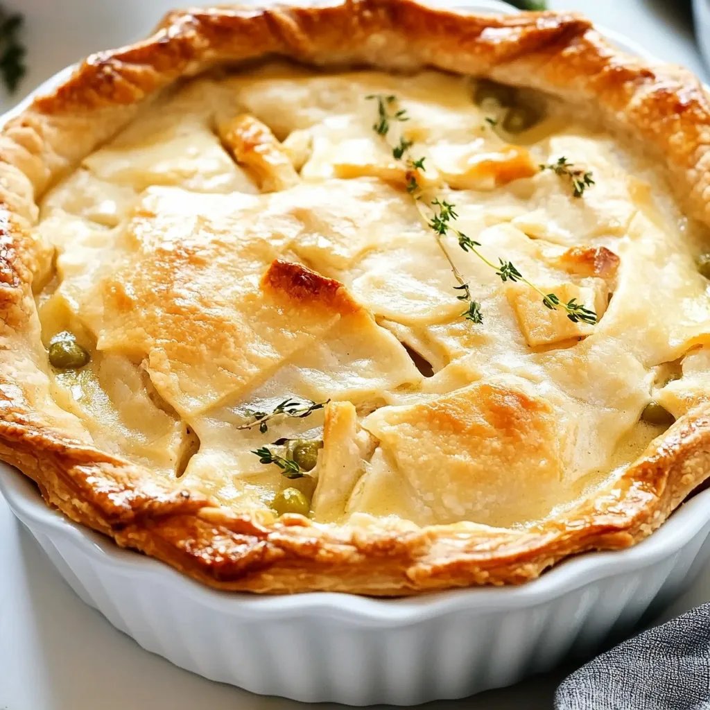 Easy Chicken Pot Pie with Cream of Chicken Soup
