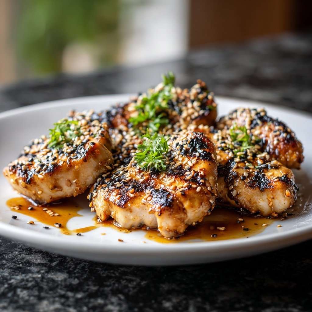 Asian Sesame Grilled Chicken