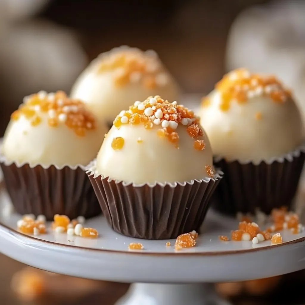 Creamsicle Truffles