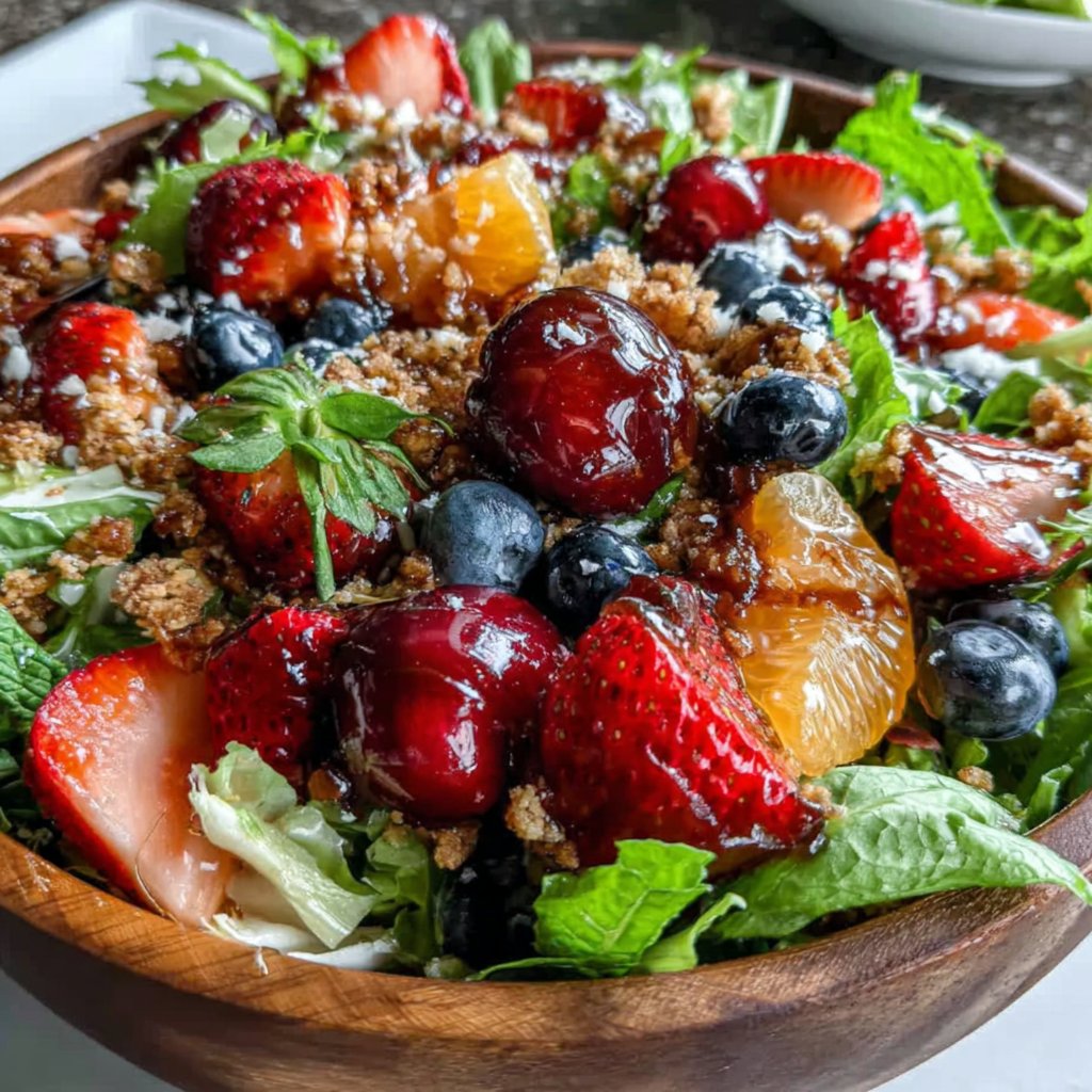 Fresh Fruit Spring Brunch Salad
