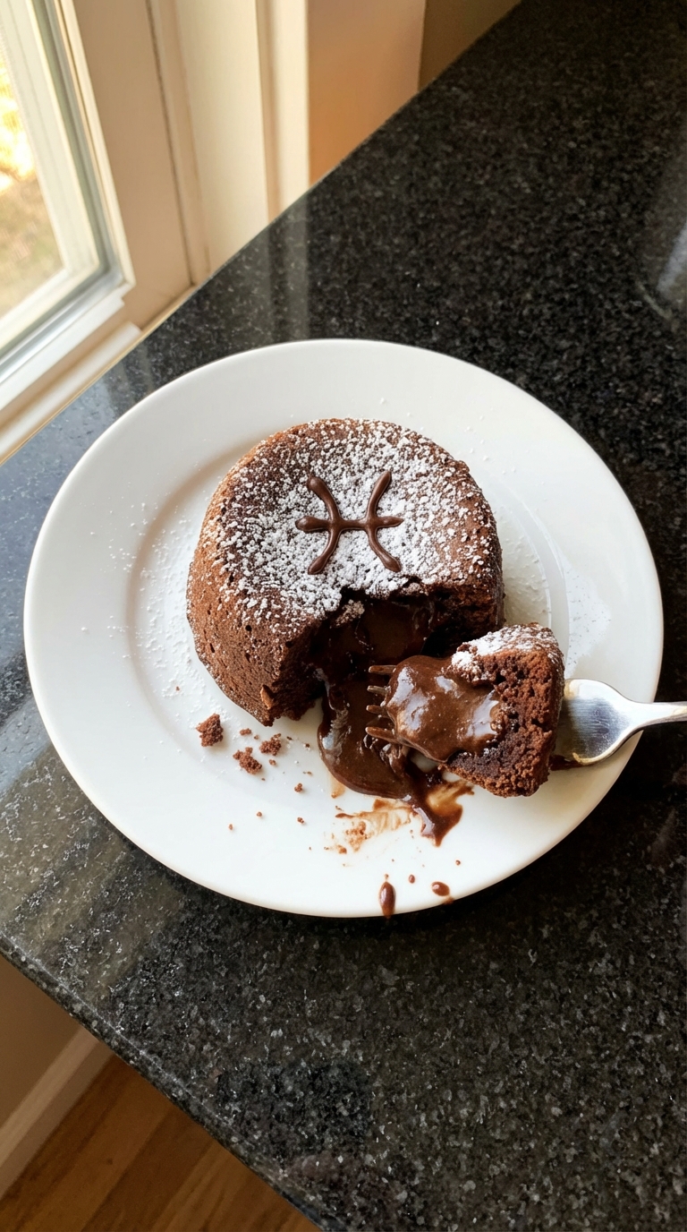 Pisces Chocolate Lava Cake