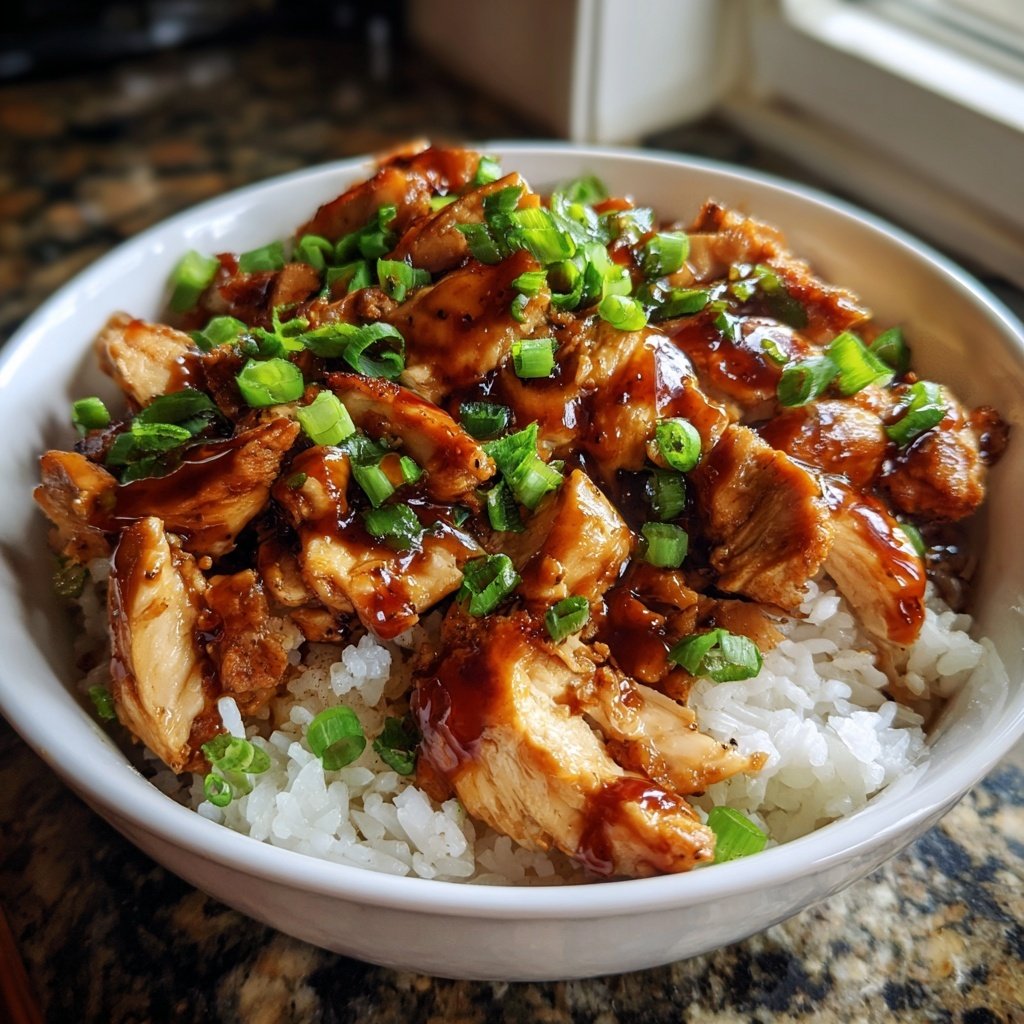 Teriyaki Chicken Rice Bowls