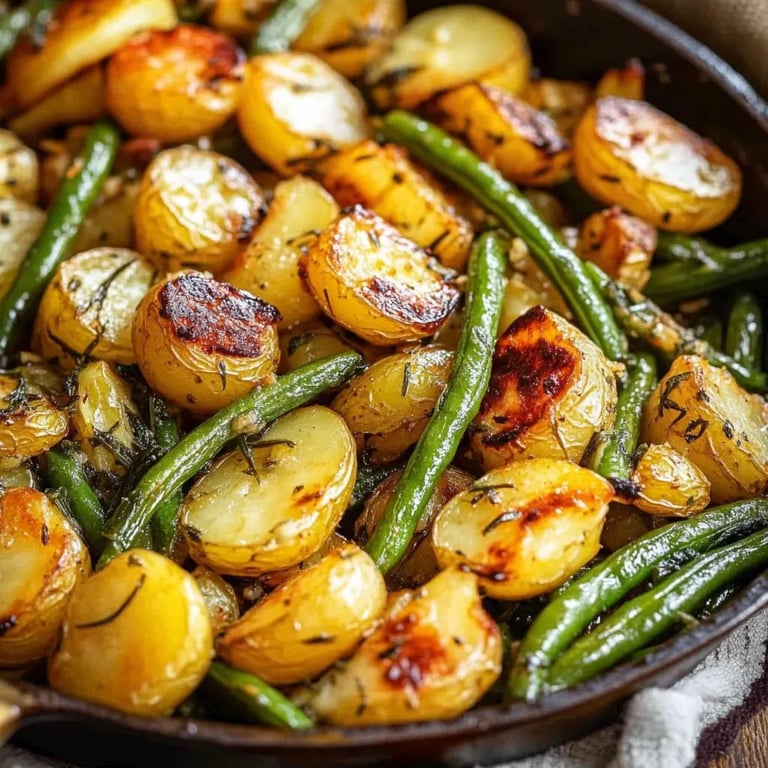 Potatoes and Green Beans