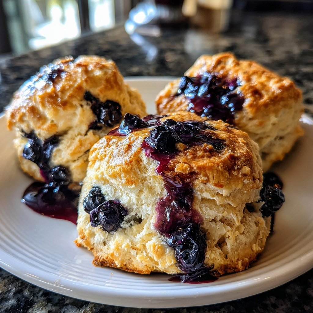 Blueberry Biscuits