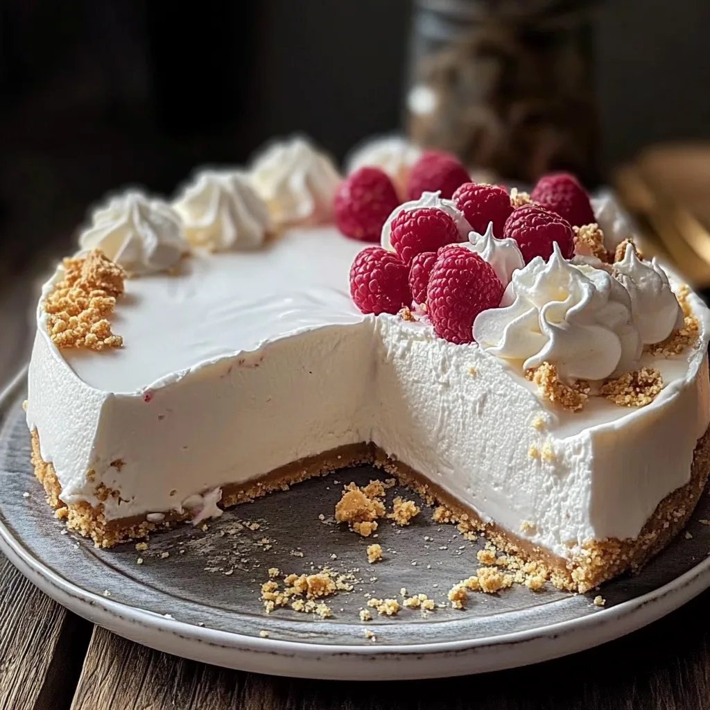 No-Bake Marshmallow Cheesecake Recipe