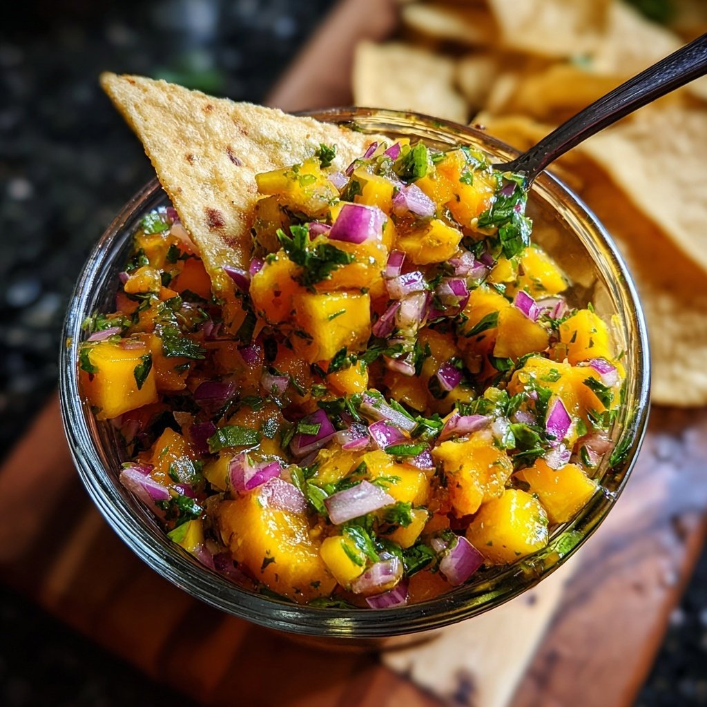 Easy Mango Salsa