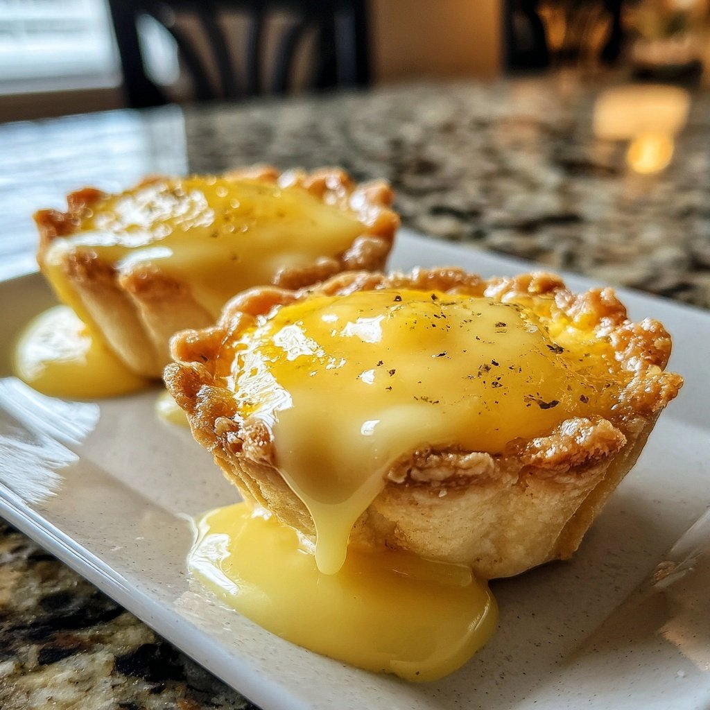 Meyer Lemon Curd Tartlets