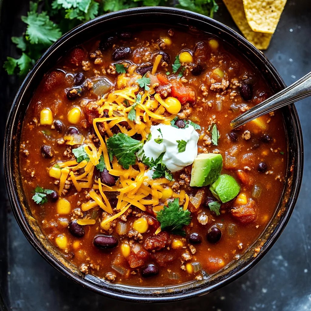 One-Pot, 30-Minute Taco Soup Recipe