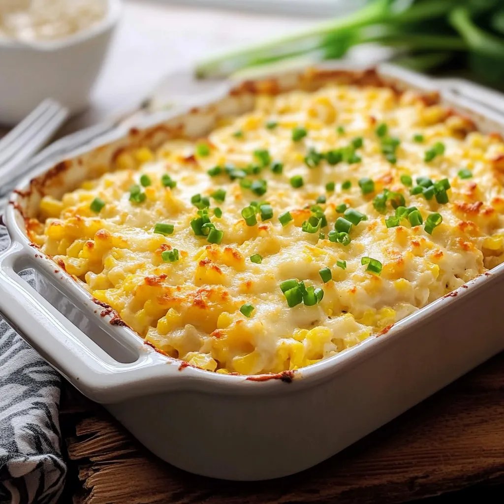 Corn Casserole with Cream Cheese