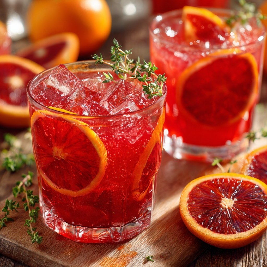 Blood Orange Thyme Refresher
