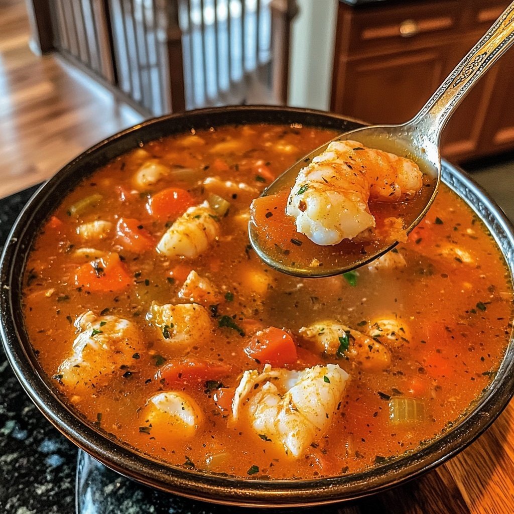 Classic San Francisco Cioppino Seafood Stew Recipe