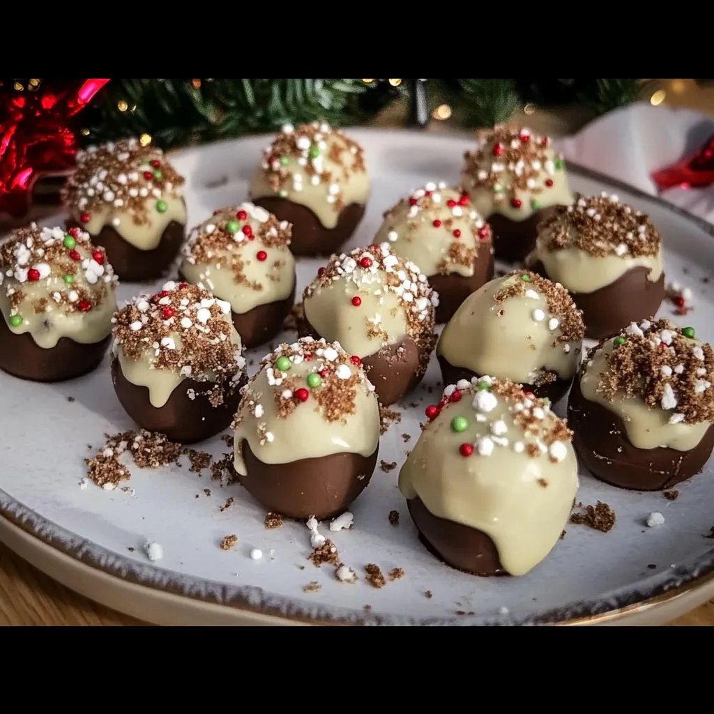 Biscoff Christmas Truffles