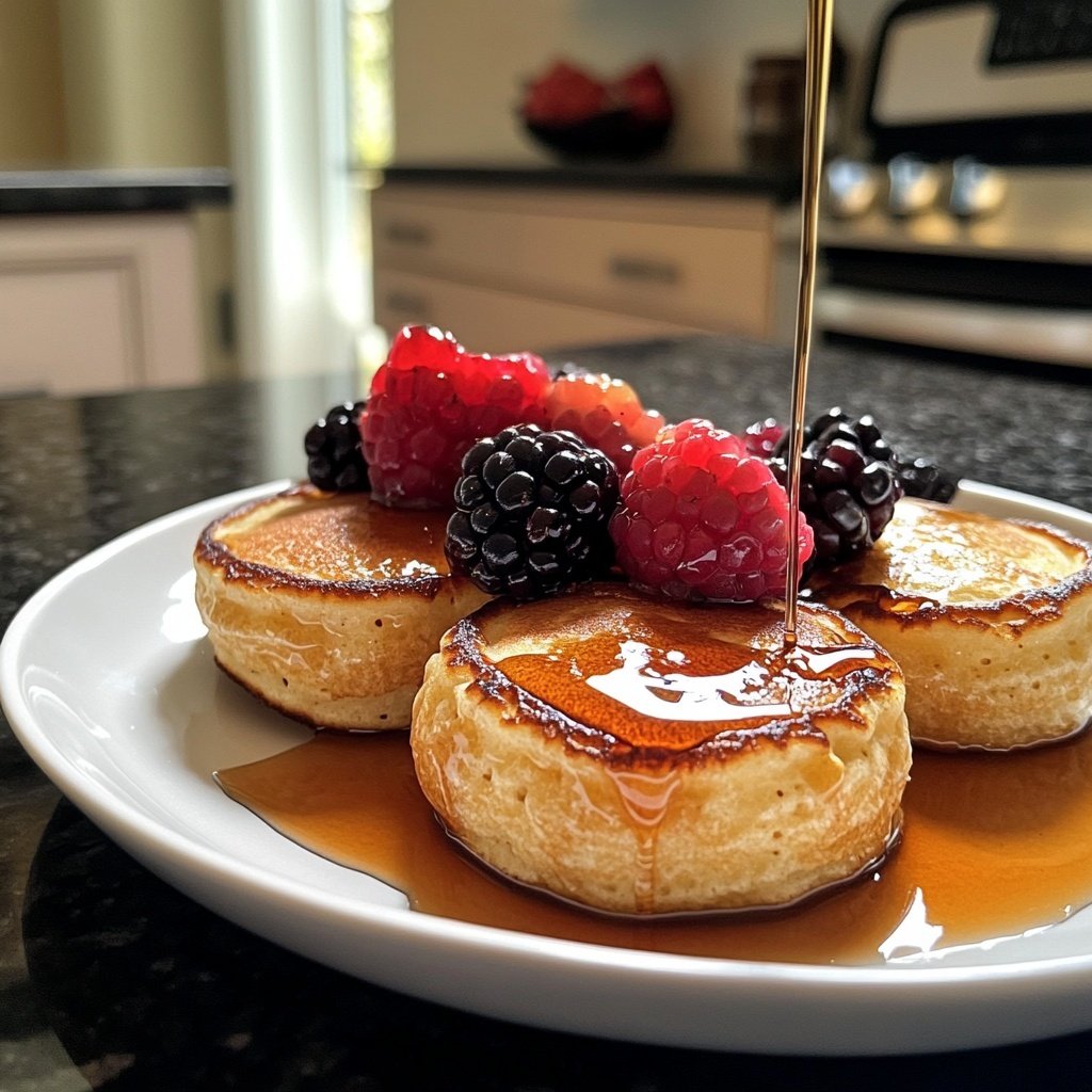 Easy Breakfast Pancake Poppers