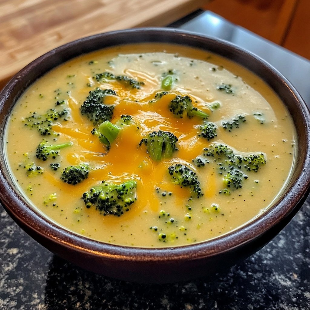 Comfort Broccoli Cheddar Soup​