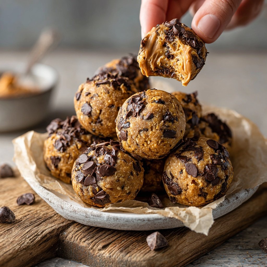 Peanut Butter Chocolate Chip Bites
