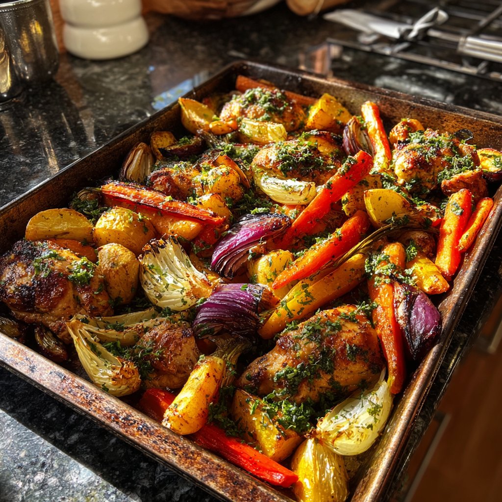 Fast and Flavorful Sheet Pan Dinner