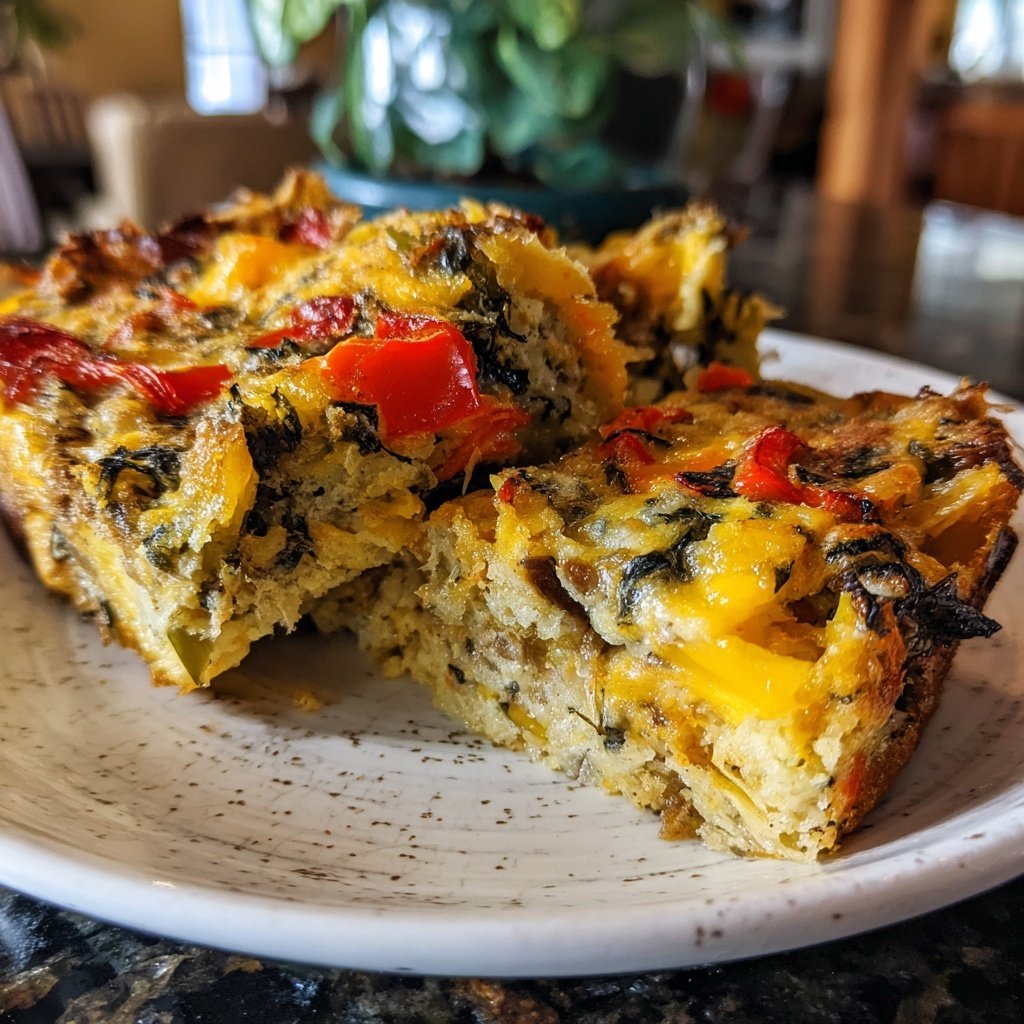 Breakfast Casserole with Vegetables