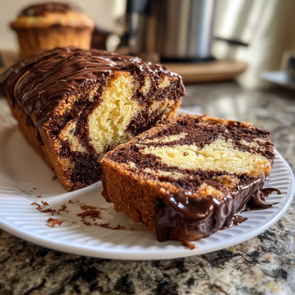 Galentine's Chocolate Marble Cake