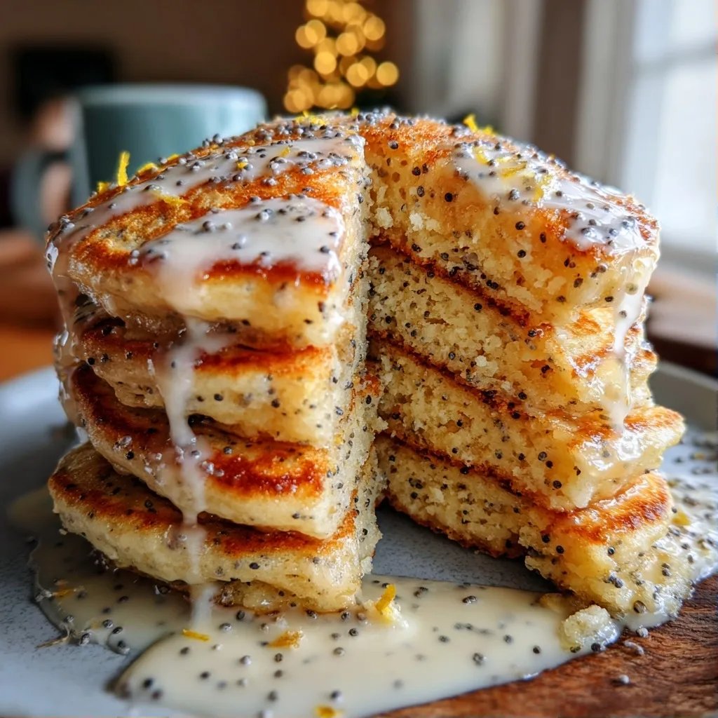 Lemon Poppyseed Pancakes